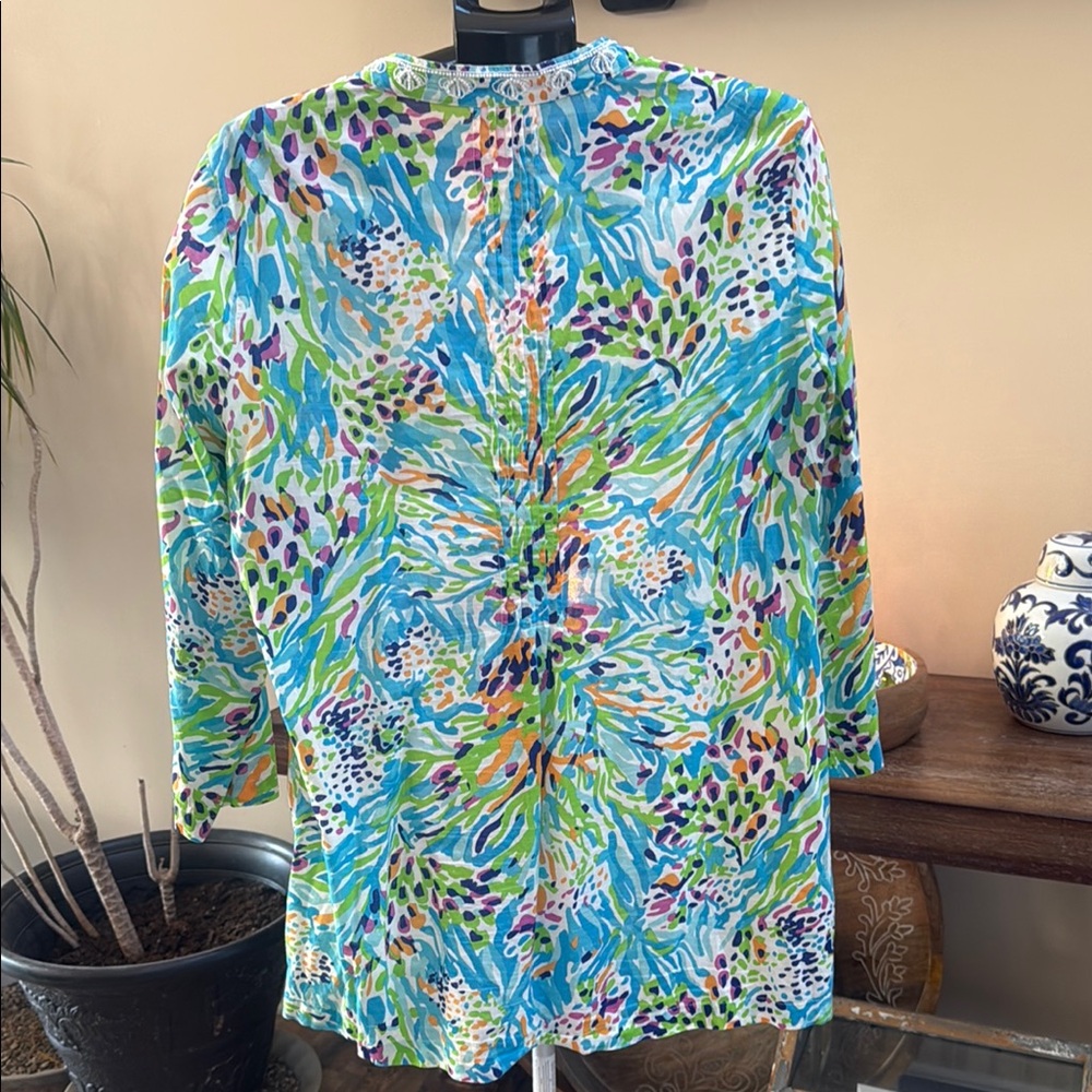 Colorful PatternedTunic Top - Picture 5 of 7
